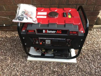 Items for sale
– Böhmer AG-6500W Petrol Generator 2800w 8Hp Portable Outdoor 11 litre tank 150.00