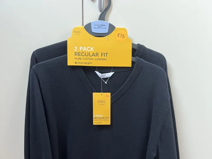 Items for sale &ndash; 2x black school jumpers BNWT 10