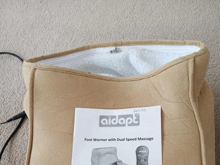 Items for sale &ndash; Foot warmer with Dual Speed Massage &pound;15.00