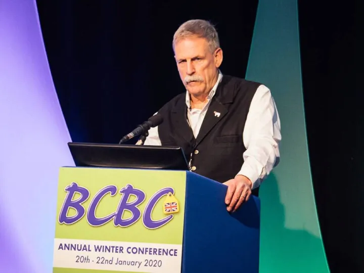 Dr. Bart Lardner from the University of Saskatchewan spoke on the impact of maternal nutrition during gestation