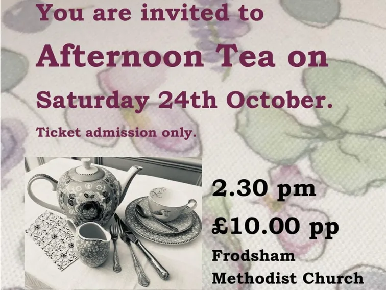 Frodsham Methodist Afternoon Tea 24th October (1)