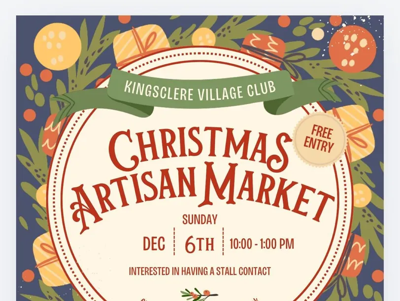 Christmas Market Poster 26