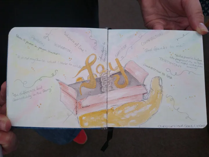 Drawing From Closing Service 6