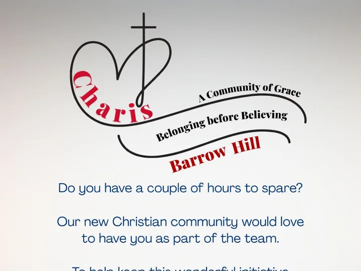 Charis Volunteer Request
