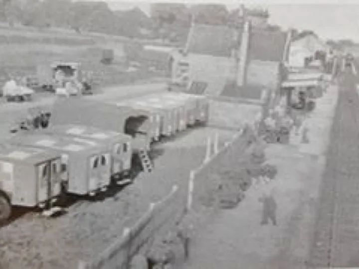Ambulances At Malpas Station