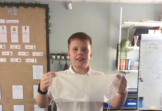 Parachute science experiment