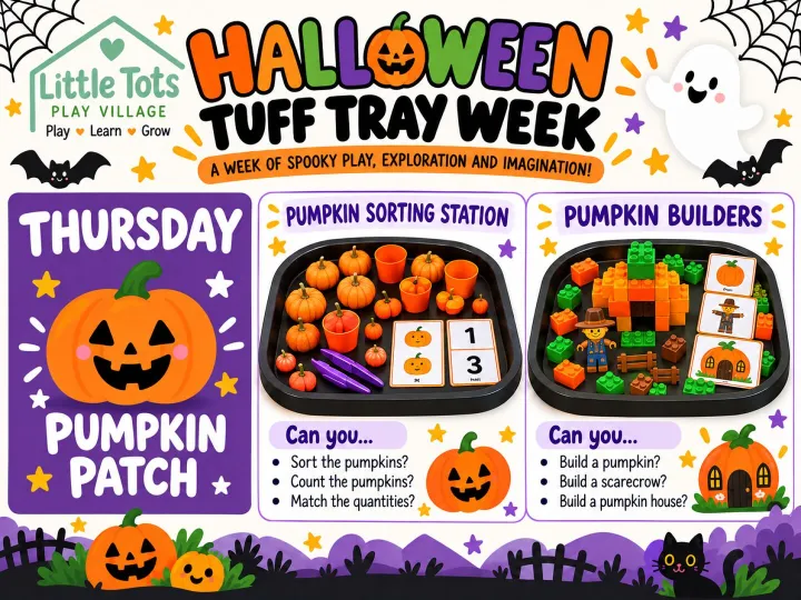Halloween Tuff Tray Week – Thursday