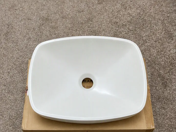 Items for sale
– Suggested title: Brand New Cream Marble Countertop Basin 52cm x 39cm – Perfect Condition £60 ono