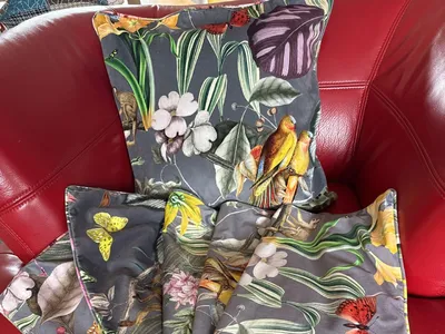 Items for sale &ndash; 6 x velour cushion covers 55x55 &pound;40
