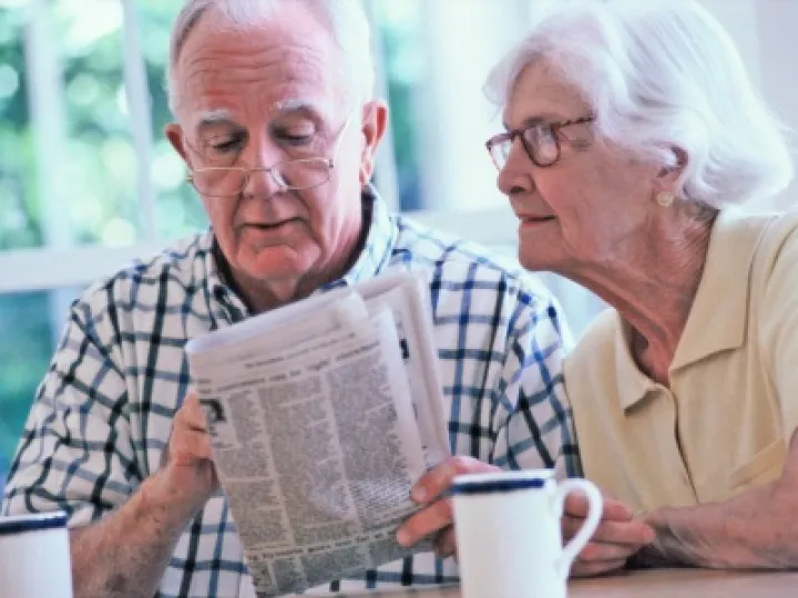 Elderly Couple 01
