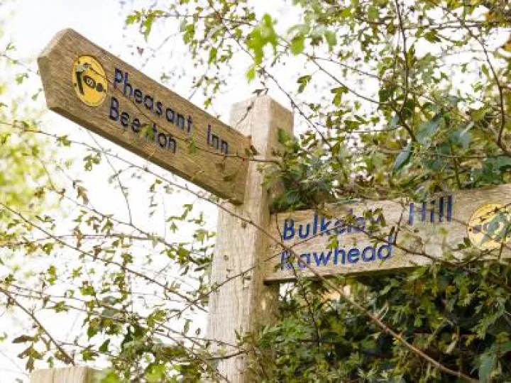 Sandstone Ridge Sandstone Trail Sign