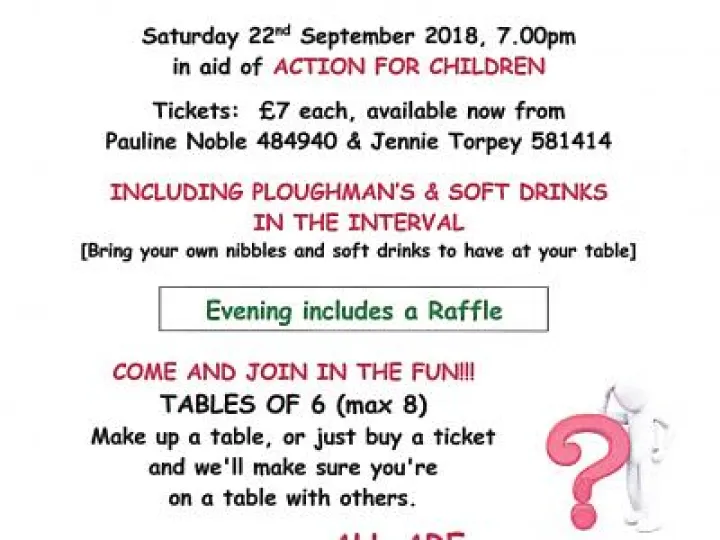 AFC QUIZ POSTER