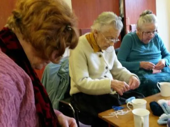 Knit and chat