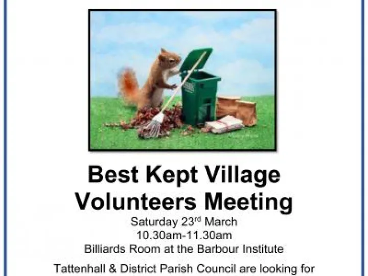 Volunteers meeting
