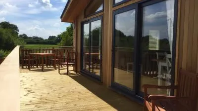 Ash lodge decking