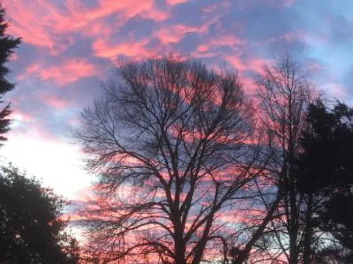 Red Sky at Sunrise