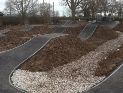 Christleton Scooter Track long view