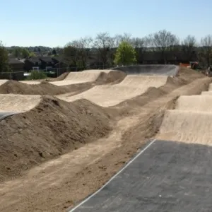 Royston BMX track end view