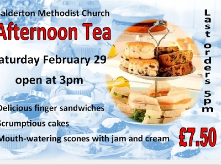 Afternoon tea ad