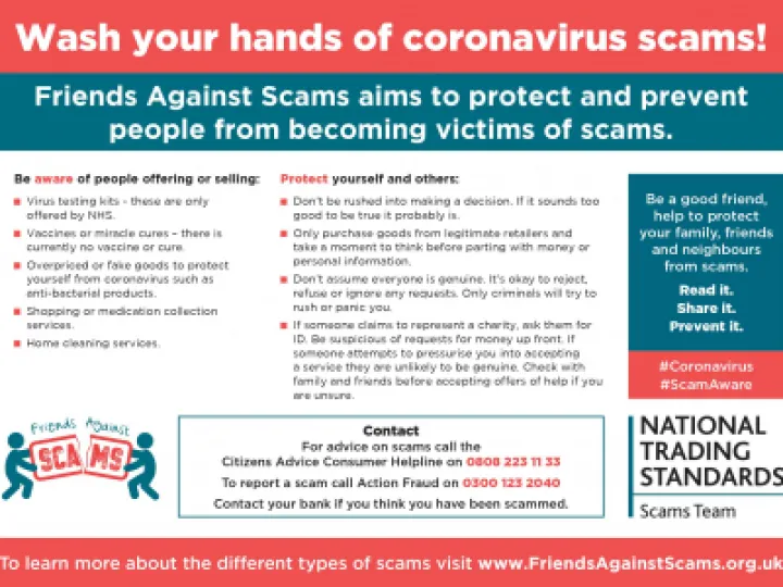Covid-19 scams