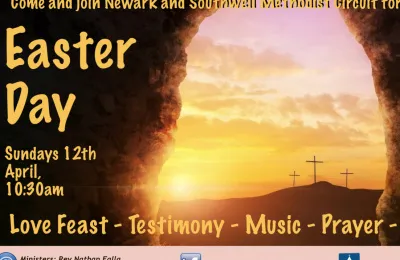 Easter Day Service Flyer