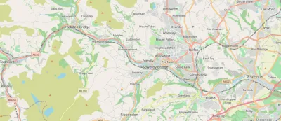 Map showing the location of Calderdale