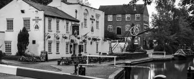 Audlem Locks, by Iain Miller