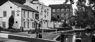 Audlem Locks, by Iain Miller