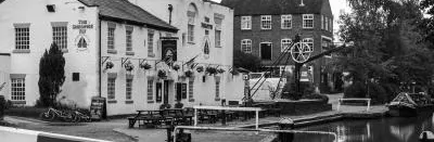 Audlem Locks, by Iain Miller