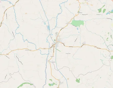 Map showing the location of Audlem Methodist Church