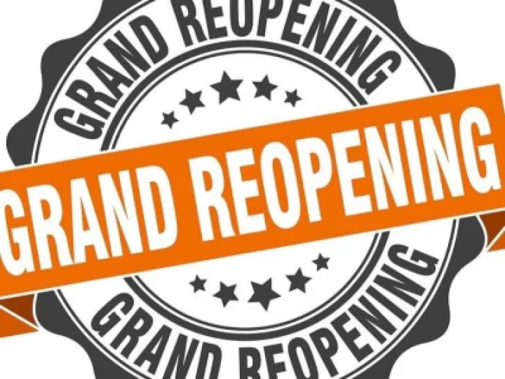 Reopening