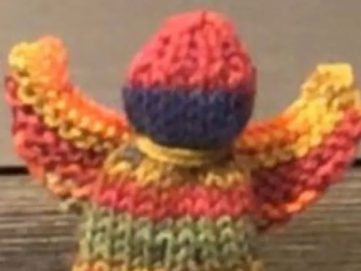 Rainbow angel
