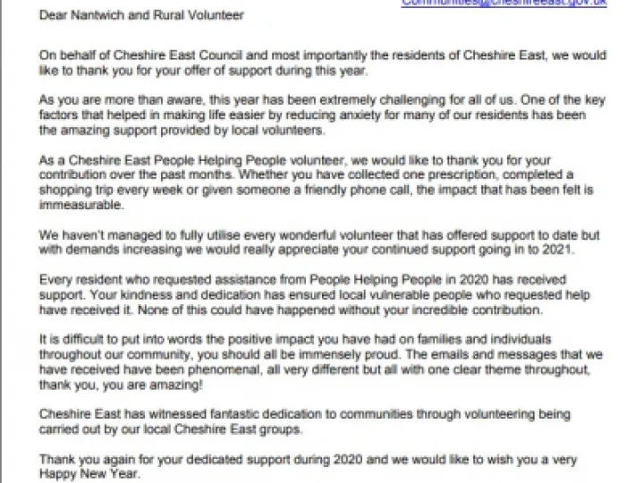 CE letter
