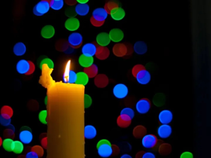 VP Advent candle