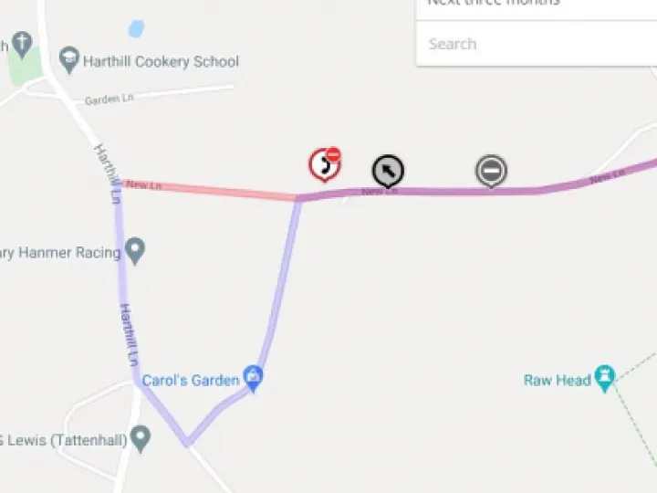 Harthill Roadworks