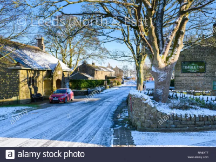 snow at timble