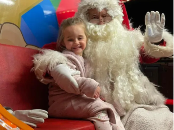 Santa Sleigh Visit
