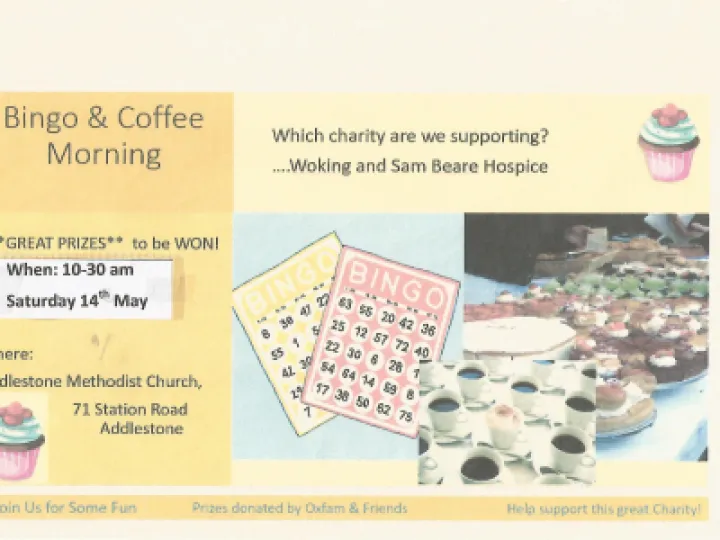 14 May Fun Bingo Coffee Morning