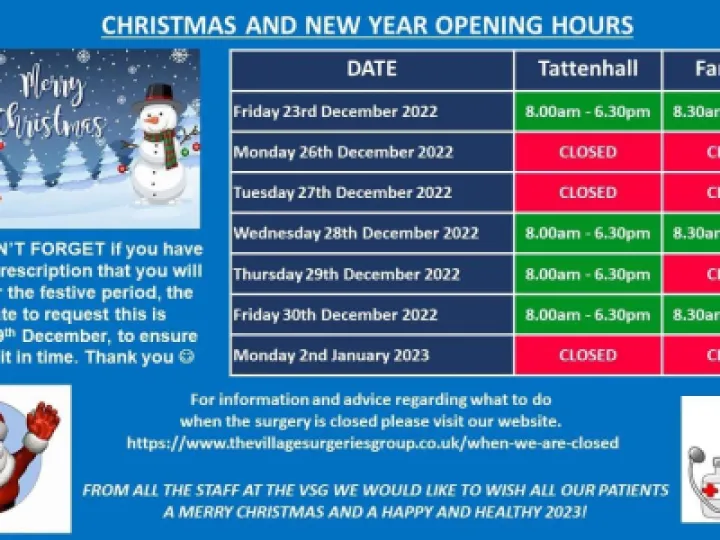 Christmas at VSG