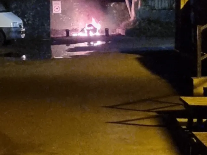 moped fire