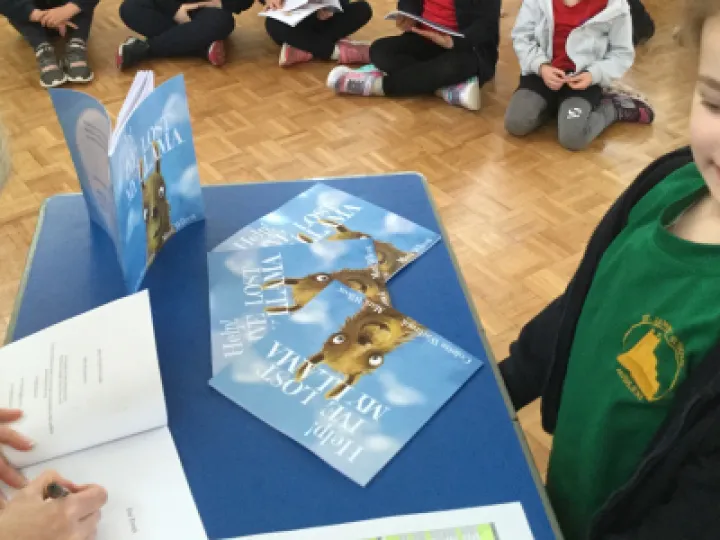 Author visit EYFS
