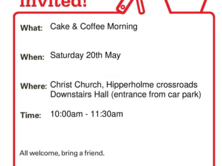 Christian Aid Coffee Morning &ndash; May 2023