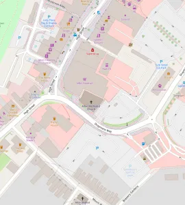 Map showing the location of Alton Methodist Church