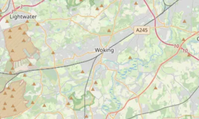 Map showing the location of Wey Valley Methodist Circuit