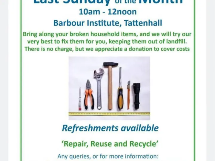 Repair Cafe &ndash; End of Month