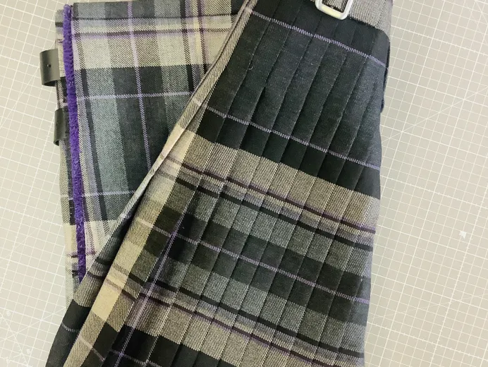 kilt partial front and back