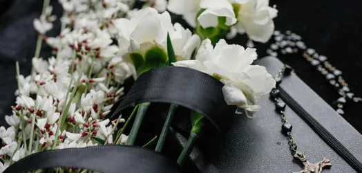 A Bouquet of White Flowers