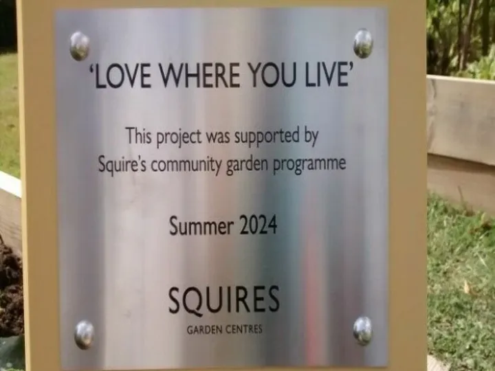 Love where you Live plaque