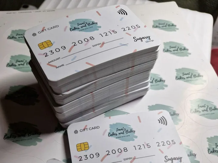 Immis Cakes and Bakes Business Cards (Vouchers) Wi