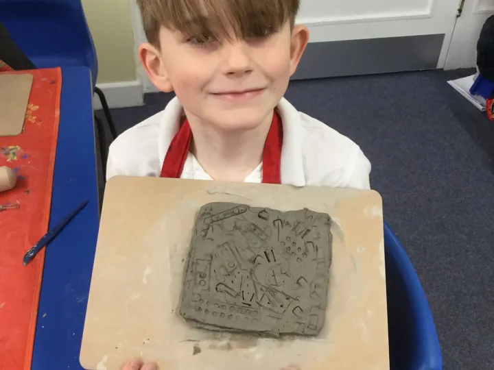 Clay tile 5